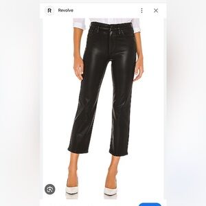 NWT HUDSON leather Remi pant